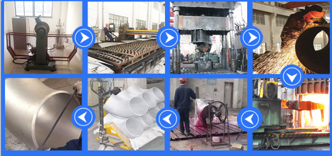 manufacturering των τοποθετήσεων σωληνώσεων χάλυβα αγκώνων χάλυβα υψηλών κραμάτων A234 Wp91
